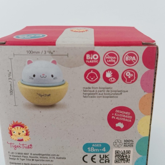 NWT Tiger Tribe Rocking Rollers Cat - Picture 4 of 16